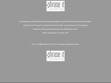 Phrase it